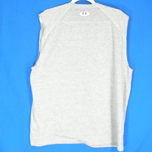 Under Armour heatgear Gray Sleeveless Team Tank size XL Loose fit - Picture 3 of 3